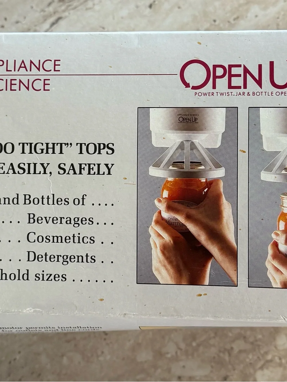 Open Up Electric Jar & Bottle Opener - New